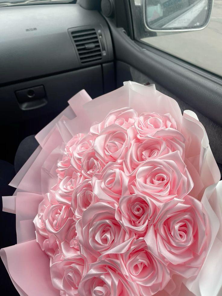 Serene Sunset Pastel Posies Cluster